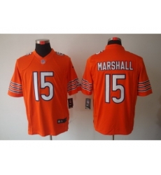 Nike Chicago Bears 15 Brandon Marshall Orange Limited NFL Jersey Nike Chicago Bears 15 Brandon Marshall Orange Limited NFL Jersey