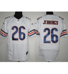 Nike Chicago Bears 26 Tim Jennings White Elite NFL Jersey Nike Chicago Bears 26 Tim Jennings White Elite NFL Jersey