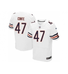 Nike Chicago Bears 47 Chris Conte White Elite NFL Jersey Nike Chicago Bears 47 Chris Conte White Elite NFL Jersey