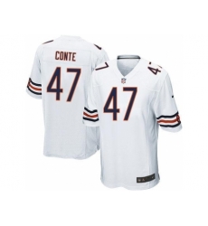 Nike Chicago Bears 47 Chris Conte White Game NFL Jersey Nike Chicago Bears 47 Chris Conte White Game NFL Jersey