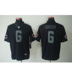 Nike Chicago Bears 6 Jay Cutler Black Limited Impact NFL Jersey Nike Chicago Bears 6 Jay Cutler Black Limited Impact NFL Jersey