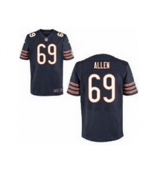 Nike Chicago Bears 69 Jared Allen Blue Elite NFL Jersey Nike Chicago Bears 69 Jared Allen Blue Elite NFL Jersey