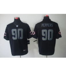 Nike Chicago Bears 90 Julius Peppers Black Limited Impact NFL Jersey Nike Chicago Bears 90 Julius Peppers Black Limited Impact NFL Jersey