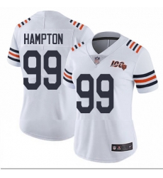 Bears 99 Dan Hampton White Alternate Women Stitched Football Vapor Untouchable Limited 100th Season Jersey Bears 99 Dan Hampton White Alternate Women Stitched Football Vapor Untouchable Limited 100th Season Jersey