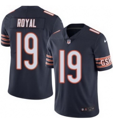 Nike Bears #19 Eddie Royal Navy Blue Mens Stitched NFL Limited Rush Jersey Nike Bears #19 Eddie Royal Navy Blue Mens Stitched NFL Limited Rush Jersey