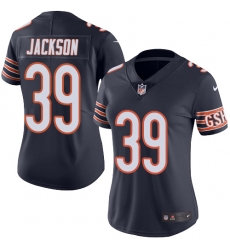 Nike Bears #39 Eddie Jackson Navy Blue Team Color Womens Stitched NFL Vapor Untouchable Limited Jersey Nike Bears #39 Eddie Jackson Navy Blue Team Color Womens Stitched NFL Vapor Untouchable Limited Jersey