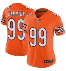 Nike Bears #99 Dan Hampton Orange Womens Stitched NFL Limited Rush Jersey 3203 58601 Nike Bears #99 Dan Hampton Orange Womens Stitched NFL Limited Rush Jersey 3203 58601