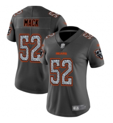 Women Bears 52 Khalil Mack Gray Static Stitched Football Vapor Untouchable Limited Jersey Women Bears 52 Khalil Mack Gray Static Stitched Football Vapor Untouchable Limited Jersey