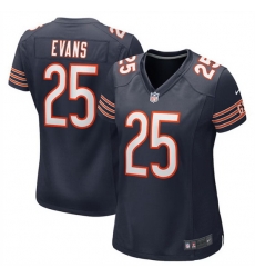 Women Chicago Bears 25 Darrynton Evans Navy Stitched Jersey 28Run Small 29 Women Chicago Bears 25 Darrynton Evans Navy Stitched Jersey 28Run Small 29
