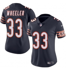 Women Chicago Bears 33 Ian Wheeler Navy 2024 Vapor Stitched Jersey 28Run Small 29 Women Chicago Bears 33 Ian Wheeler Navy 2024 Vapor Stitched Jersey 28Run Small 29