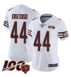 Women Chicago Bears 44 Nick Kwiatkoski White Vapor Untouchable Limited Player 100th Season Football Jersey Women Chicago Bears 44 Nick Kwiatkoski White Vapor Untouchable Limited Player 100th Season Football Jersey