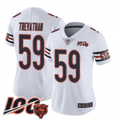 Women Chicago Bears 59 Danny Trevathan White Vapor Untouchable Limited Player 100th Season Football Jersey Women Chicago Bears 59 Danny Trevathan White Vapor Untouchable Limited Player 100th Season Football Jersey