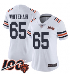 Women Chicago Bears 65 Cody Whitehair White 100th Season Limited Football Jersey Women Chicago Bears 65 Cody Whitehair White 100th Season Limited Football Jersey