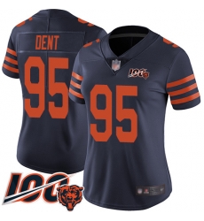 Women Chicago Bears 95 Richard Dent Limited Navy Blue Rush Vapor Untouchable 100th Season Football Jersey Women Chicago Bears 95 Richard Dent Limited Navy Blue Rush Vapor Untouchable 100th Season Football Jersey