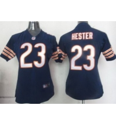 Women Nike Chicago Bears 23 Hester Blue Nike NFL Game Jerseys Women Nike Chicago Bears 23 Hester Blue Nike NFL Game Jerseys