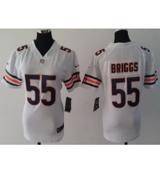 Women Nike Chicago Bears #55 Lance Briggs White NFL Jerseys Women Nike Chicago Bears #55 Lance Briggs White NFL Jerseys