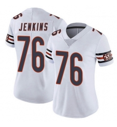 Women Nike Chicago Bears 76 Teven Jenkins White Vapor Untouchable Limited Women Jersey Women Nike Chicago Bears 76 Teven Jenkins White Vapor Untouchable Limited Women Jersey