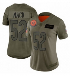 Womens Chicago Bears 52 Khalil Mack Limited Camo 2019 Salute to Service Football Jersey Womens Chicago Bears 52 Khalil Mack Limited Camo 2019 Salute to Service Football Jersey