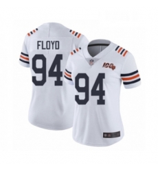 Womens Chicago Bears 94 Leonard Floyd White 100th Season Limited Football Jersey Womens Chicago Bears 94 Leonard Floyd White 100th Season Limited Football Jersey