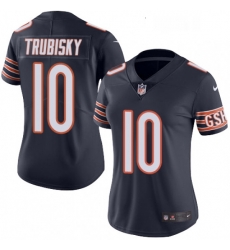Womens Nike Chicago Bears 10 Mitchell Trubisky Navy Blue Team Color Vapor Untouchable Limited Player NFL Jersey Womens Nike Chicago Bears 10 Mitchell Trubisky Navy Blue Team Color Vapor Untouchable Limited Player NFL Jersey