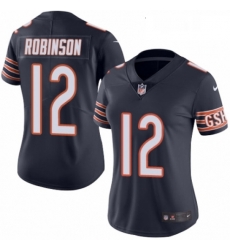 Womens Nike Chicago Bears 12 Allen Robinson Navy Blue Team Color Vapor Untouchable Elite Player NFL Jersey Womens Nike Chicago Bears 12 Allen Robinson Navy Blue Team Color Vapor Untouchable Elite Player NFL Jersey