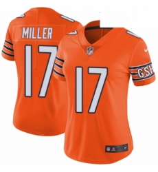 Womens Nike Chicago Bears 17 Anthony Miller Limited Orange Rush Vapor Untouchable NFL Jersey Womens Nike Chicago Bears 17 Anthony Miller Limited Orange Rush Vapor Untouchable NFL Jersey