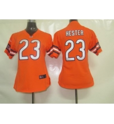 Womens Nike Chicago Bears 23 Hester Orange Jersey Womens Nike Chicago Bears 23 Hester Orange Jersey
