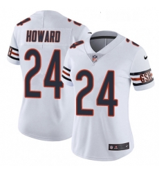 Womens Nike Chicago Bears 24 Jordan Howard White Vapor Untouchable Limited Player NFL Jersey Womens Nike Chicago Bears 24 Jordan Howard White Vapor Untouchable Limited Player NFL Jersey