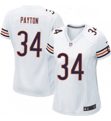 Womens Nike Chicago Bears 34 Walter Payton Game White NFL Jersey Womens Nike Chicago Bears 34 Walter Payton Game White NFL Jersey