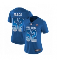 Womens Nike Chicago Bears 52 Khalil Mack Limited Royal Blue NFC 2019 Pro Bowl NFL Jersey Womens Nike Chicago Bears 52 Khalil Mack Limited Royal Blue NFC 2019 Pro Bowl NFL Jersey