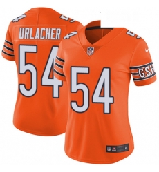 Womens Nike Chicago Bears 54 Brian Urlacher Limited Orange Rush Vapor Untouchable NFL Jersey Womens Nike Chicago Bears 54 Brian Urlacher Limited Orange Rush Vapor Untouchable NFL Jersey