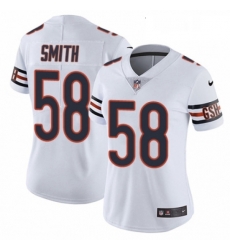 Womens Nike Chicago Bears 58 Roquan Smith White Vapor Untouchable Limited Player NFL Jersey Womens Nike Chicago Bears 58 Roquan Smith White Vapor Untouchable Limited Player NFL Jersey