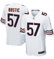 Nike NFL Chicago Bears #57 Jon Bostic White Youth Limited Road Jersey Nike NFL Chicago Bears #57 Jon Bostic White Youth Limited Road Jersey