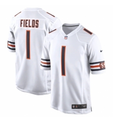 Youth Chicago Bears #1 Justin Fields Nike White 2021 NFL Draft First Round Pick Alternate Limited Jersey Youth Chicago Bears #1 Justin Fields Nike White 2021 NFL Draft First Round Pick Alternate Limited Jersey