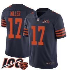 Youth Chicago Bears 17 Anthony Miller Limited Navy Blue Rush Vapor Untouchable 100th Season Football Jersey Youth Chicago Bears 17 Anthony Miller Limited Navy Blue Rush Vapor Untouchable 100th Season Football Jersey