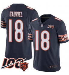 Youth Chicago Bears 18 Taylor Gabriel Navy Blue Team Color 100th Season Limited Football Jersey Youth Chicago Bears 18 Taylor Gabriel Navy Blue Team Color 100th Season Limited Football Jersey
