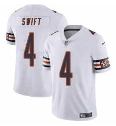 Youth Chicago Bears 4 D'Andre Swift White Vapor Stitched Football Jersey Youth Chicago Bears 4 D'Andre Swift White Vapor Stitched Football Jersey