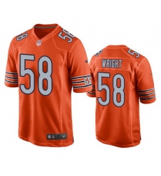 Youth Chicago Bears 58 Darnell Wright Orange 2023 Draft Stitched Football Game Jersey Youth Chicago Bears 58 Darnell Wright Orange 2023 Draft Stitched Football Game Jersey