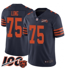 Youth Chicago Bears 75 Kyle Long Limited Navy Blue Rush Vapor Untouchable 100th Season Football Jersey Youth Chicago Bears 75 Kyle Long Limited Navy Blue Rush Vapor Untouchable 100th Season Football Jersey