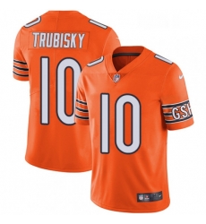 Youth Nike Chicago Bears 10 Mitchell Trubisky Limited Orange Rush Vapor Untouchable NFL Jersey Youth Nike Chicago Bears 10 Mitchell Trubisky Limited Orange Rush Vapor Untouchable NFL Jersey