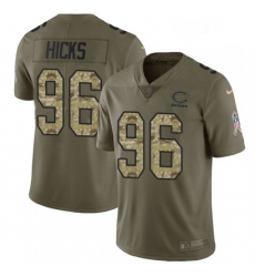Youth Nike Chicago Bears 96 Akiem Hicks Limited OliveCamo Salute to Service NFL Jersey Youth Nike Chicago Bears 96 Akiem Hicks Limited OliveCamo Salute to Service NFL Jersey