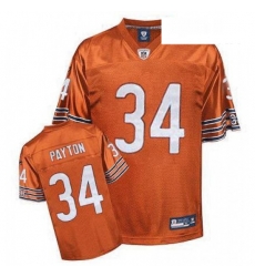 Youth Reebok Chicago Bears 34 Walter Payton Orange Replica Throwback NFL Jersey Youth Reebok Chicago Bears 34 Walter Payton Orange Replica Throwback NFL Jersey