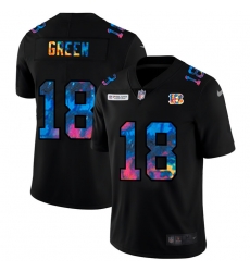 Cincinnati Bengals 18 A J Green Men Nike Multi Color Black 2020 NFL Crucial Catch Vapor Untouchable Limited Jersey Cincinnati Bengals 18 A J Green Men Nike Multi Color Black 2020 NFL Crucial Catch Vapor Untouchable Limited Jersey