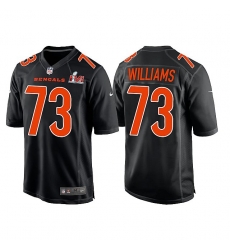 Men Cincinnati Bengals 73 Jonah Williams 2022 Black Super Bowl LVI Game Stitched Jersey Men Cincinnati Bengals 73 Jonah Williams 2022 Black Super Bowl LVI Game Stitched Jersey