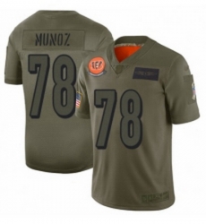 Men Cincinnati Bengals 78 Anthony Munoz Limited Camo 2019 Salute to Service Football Jersey Men Cincinnati Bengals 78 Anthony Munoz Limited Camo 2019 Salute to Service Football Jersey