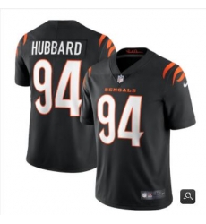 Men Cincinnati Bengals #94 Sam Hubbard 2021 Black Vapor Untouchable Limited Stitched NFL Jersey Men Cincinnati Bengals #94 Sam Hubbard 2021 Black Vapor Untouchable Limited Stitched NFL Jersey