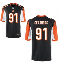 Men Nike Cincinnati Bengals #91 Robert Geathers Black Untouchable Vapor Limited jersey Men Nike Cincinnati Bengals #91 Robert Geathers Black Untouchable Vapor Limited jersey