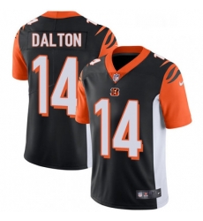 Mens Nike Cincinnati Bengals 14 Andy Dalton Vapor Untouchable Limited Black Team Color NFL Jersey Mens Nike Cincinnati Bengals 14 Andy Dalton Vapor Untouchable Limited Black Team Color NFL Jersey