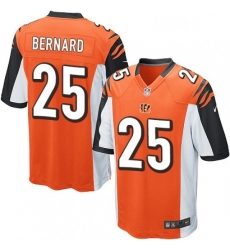 Mens Nike Cincinnati Bengals 25 Giovani Bernard Game Orange Alternate NFL Jersey Mens Nike Cincinnati Bengals 25 Giovani Bernard Game Orange Alternate NFL Jersey
