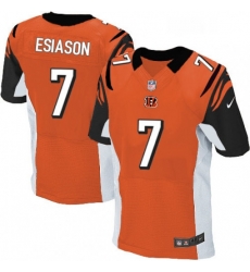 Mens Nike Cincinnati Bengals 7 Boomer Esiason Elite Orange Alternate NFL Jersey Mens Nike Cincinnati Bengals 7 Boomer Esiason Elite Orange Alternate NFL Jersey